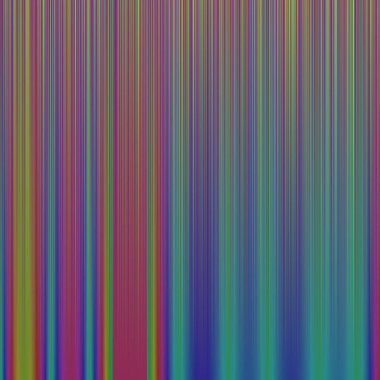 Color interpolation calculated gradient illustration