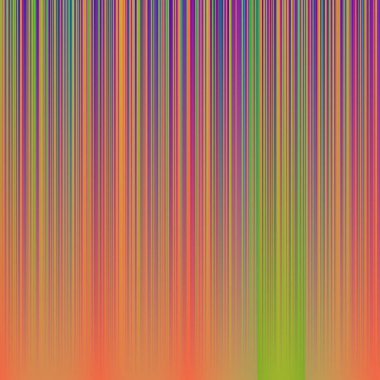 Color interpolation calculated gradient illustration