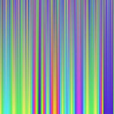 Color interpolation calculated gradient illustration