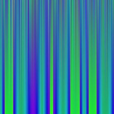 Color interpolation calculated gradient illustration