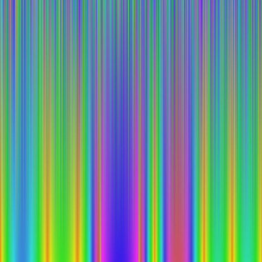 Color interpolation calculated gradient illustration