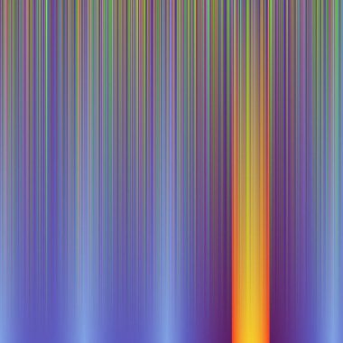 Color interpolation calculated gradient illustration