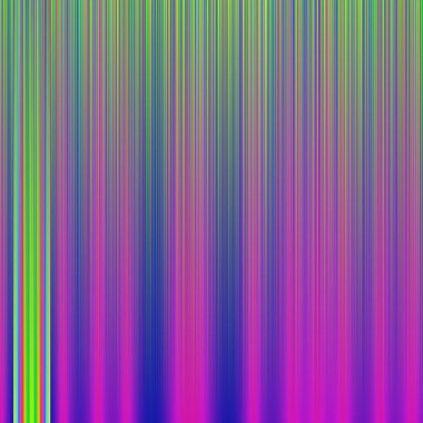 Color interpolation calculated gradient illustration