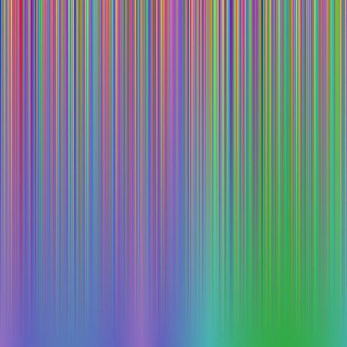 Color interpolation calculated gradient illustration