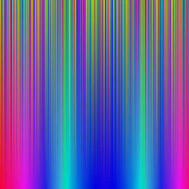 Color interpolation calculated gradient illustration