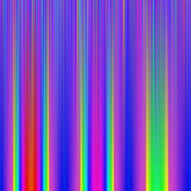 Color interpolation calculated gradient illustration