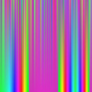 Color interpolation calculated gradient illustration