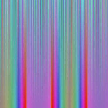 Color interpolation calculated gradient illustration