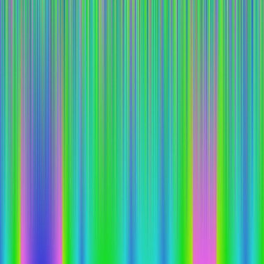 Color interpolation calculated gradient illustration