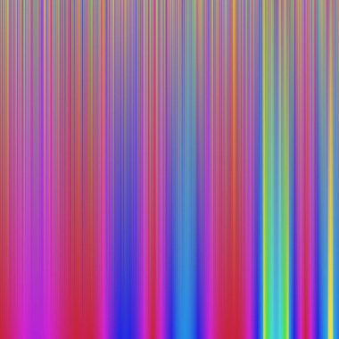 Color interpolation calculated gradient illustration