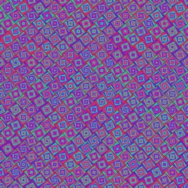 Color Rhombus tile tessellation pattern illustration