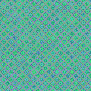 Color Rhombus tile tessellation pattern illustration