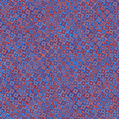 Color Rhombus tile tessellation pattern illustration