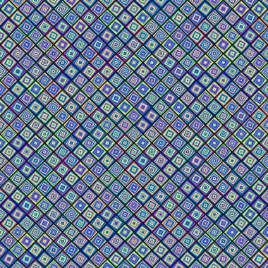 Color Rhombus tile tessellation pattern illustration