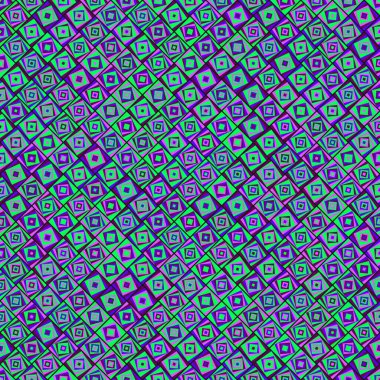 Color Rhombus tile tessellation pattern illustration