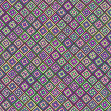 Color Rhombus tile tessellation pattern illustration