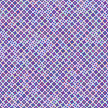 Color Rhombus tile tessellation pattern illustration