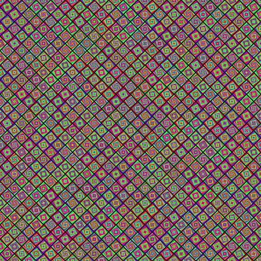 Color Rhombus tile tessellation pattern illustration