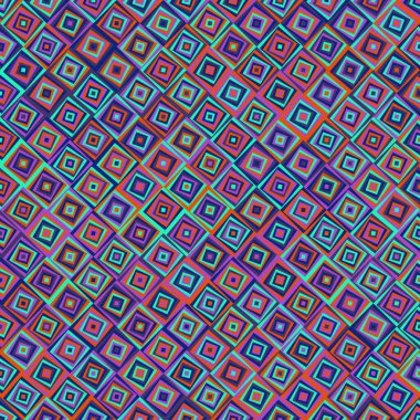 Color Rhombus tile tessellation pattern illustration