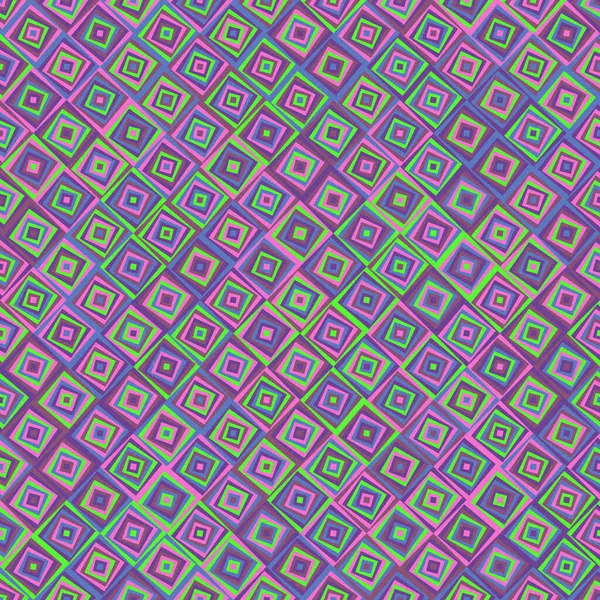 Color Rhombus Tile Tessellation Pattern Illustration — Stock vektor