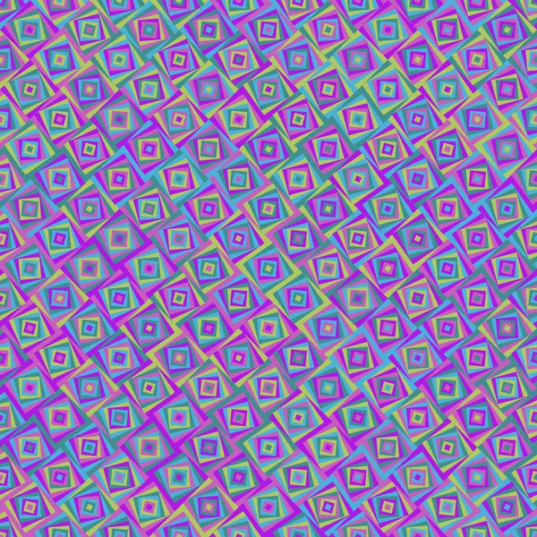 Color Rhombus Tile Tessellation Pattern Illustration — Stock vektor