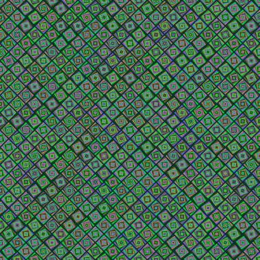 Color Rhombus tile tessellation pattern illustration