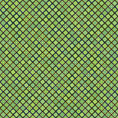 Color Rhombus tile tessellation pattern illustration