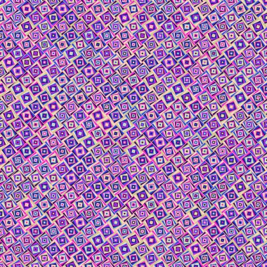 Color Rhombus tile tessellation pattern illustration