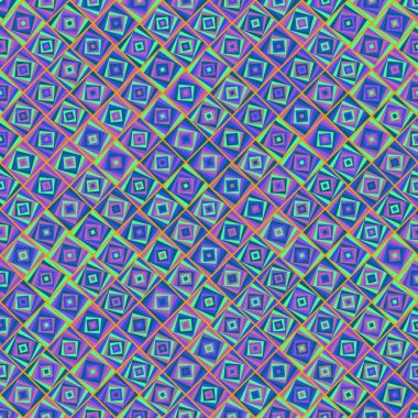 Color Rhombus tile tessellation pattern illustration