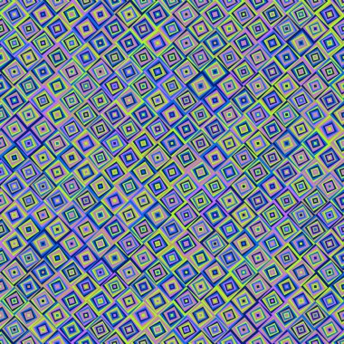 Color Rhombus tile tessellation pattern illustration