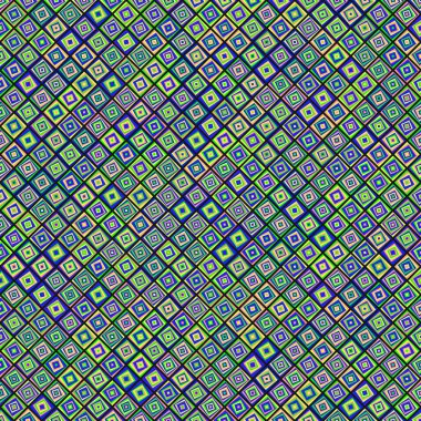 Color Rhombus tile tessellation pattern illustration
