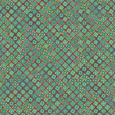 Color Rhombus tile tessellation pattern illustration