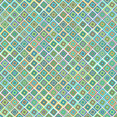 Color Rhombus tile tessellation pattern illustration