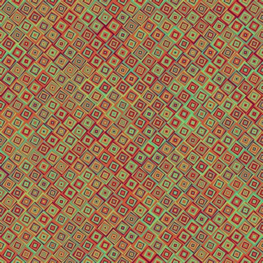 Color Rhombus tile tessellation pattern illustration