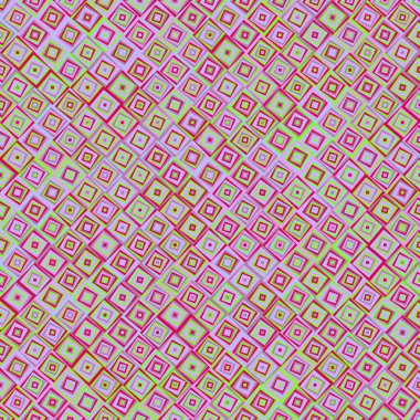 Color Rhombus tile tessellation pattern illustration