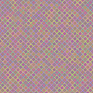 Color Rhombus tile tessellation pattern illustration