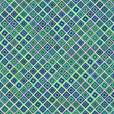 Color Rhombus tile tessellation pattern illustration