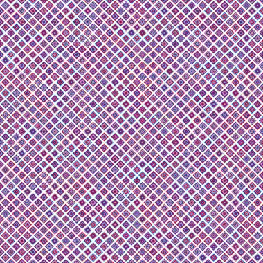 Color Rhombus tile tessellation pattern illustration