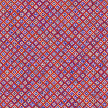 Color Rhombus tile tessellation pattern illustration
