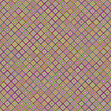 Color Rhombus tile tessellation pattern illustration