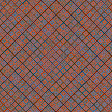 Color Rhombus tile tessellation pattern illustration
