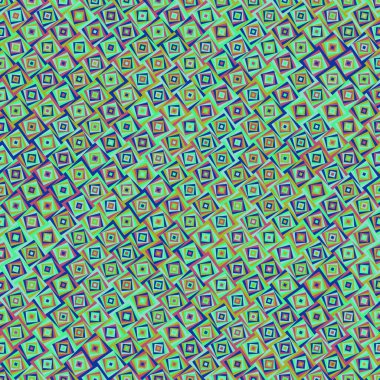 Color Rhombus tile tessellation pattern illustration