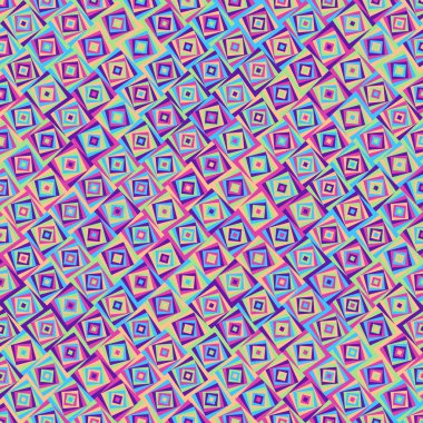 Color Rhombus tile tessellation pattern illustration