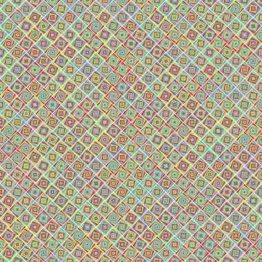 Color Rhombus tile tessellation pattern illustration