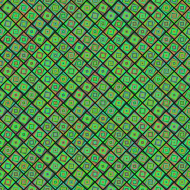 Color Rhombus tile tessellation pattern illustration