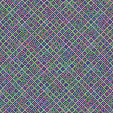 Color Rhombus tile tessellation pattern illustration