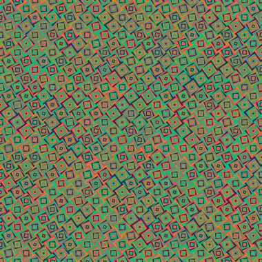 Color Rhombus tile tessellation pattern illustration