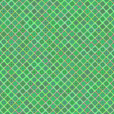 Color Rhombus tile tessellation pattern illustration