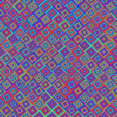 Color Rhombus tile tessellation pattern illustration