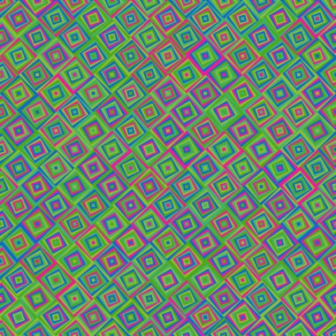 Color Rhombus tile tessellation pattern illustration